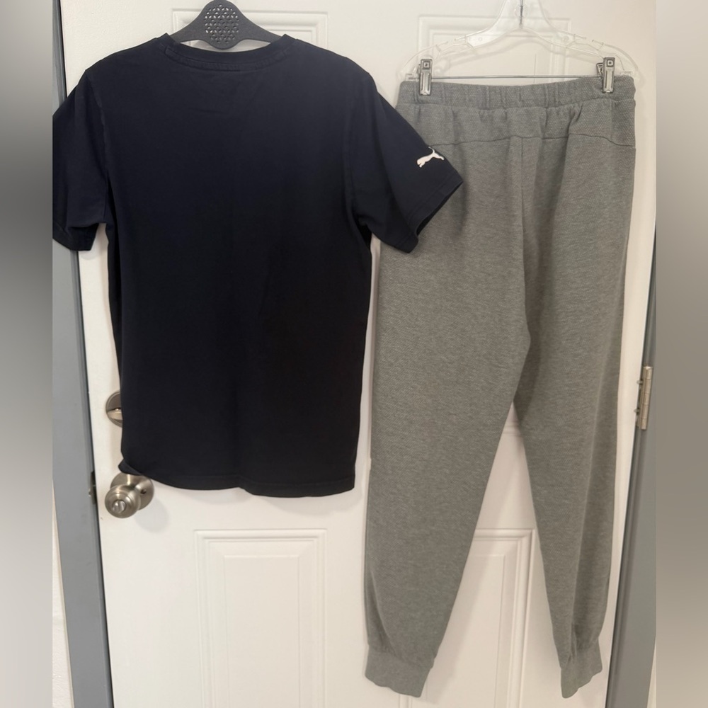 Puma BMW Motorsport Matching Set Shirt + Joggers Men’s Small - Picture 11 of 14
